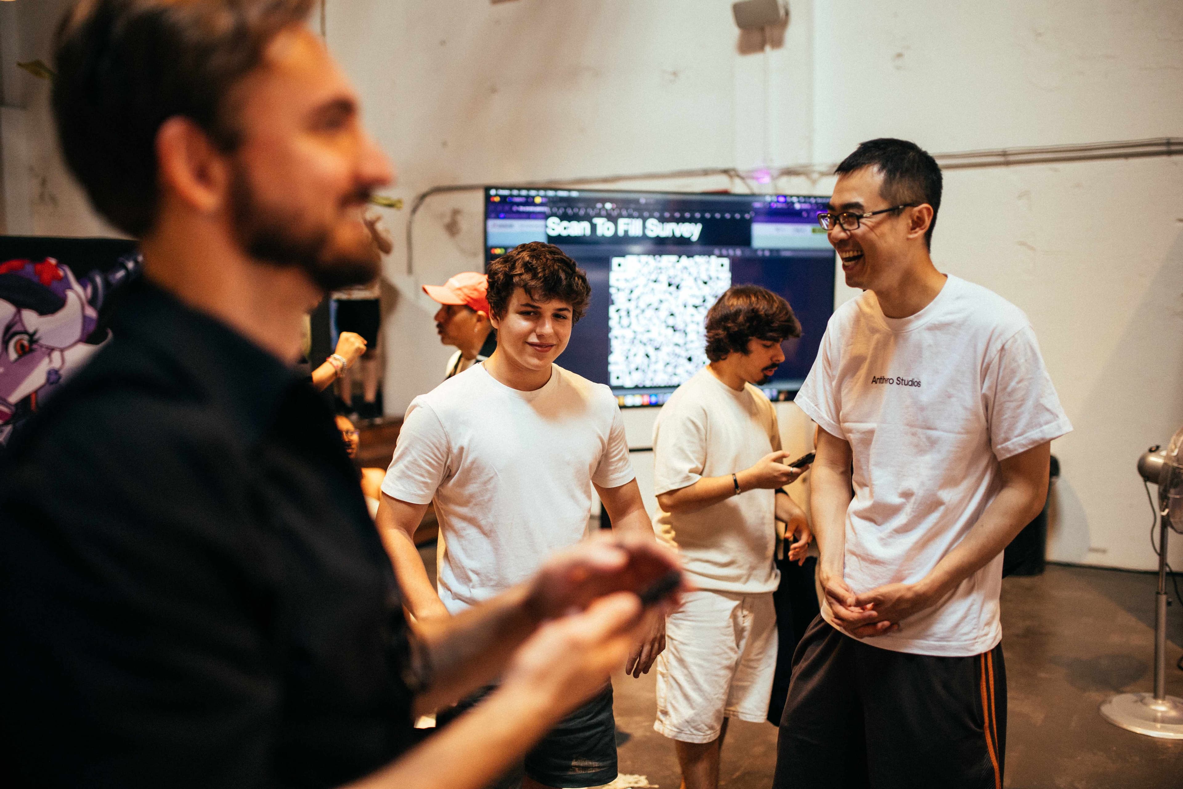 Players giving feedback