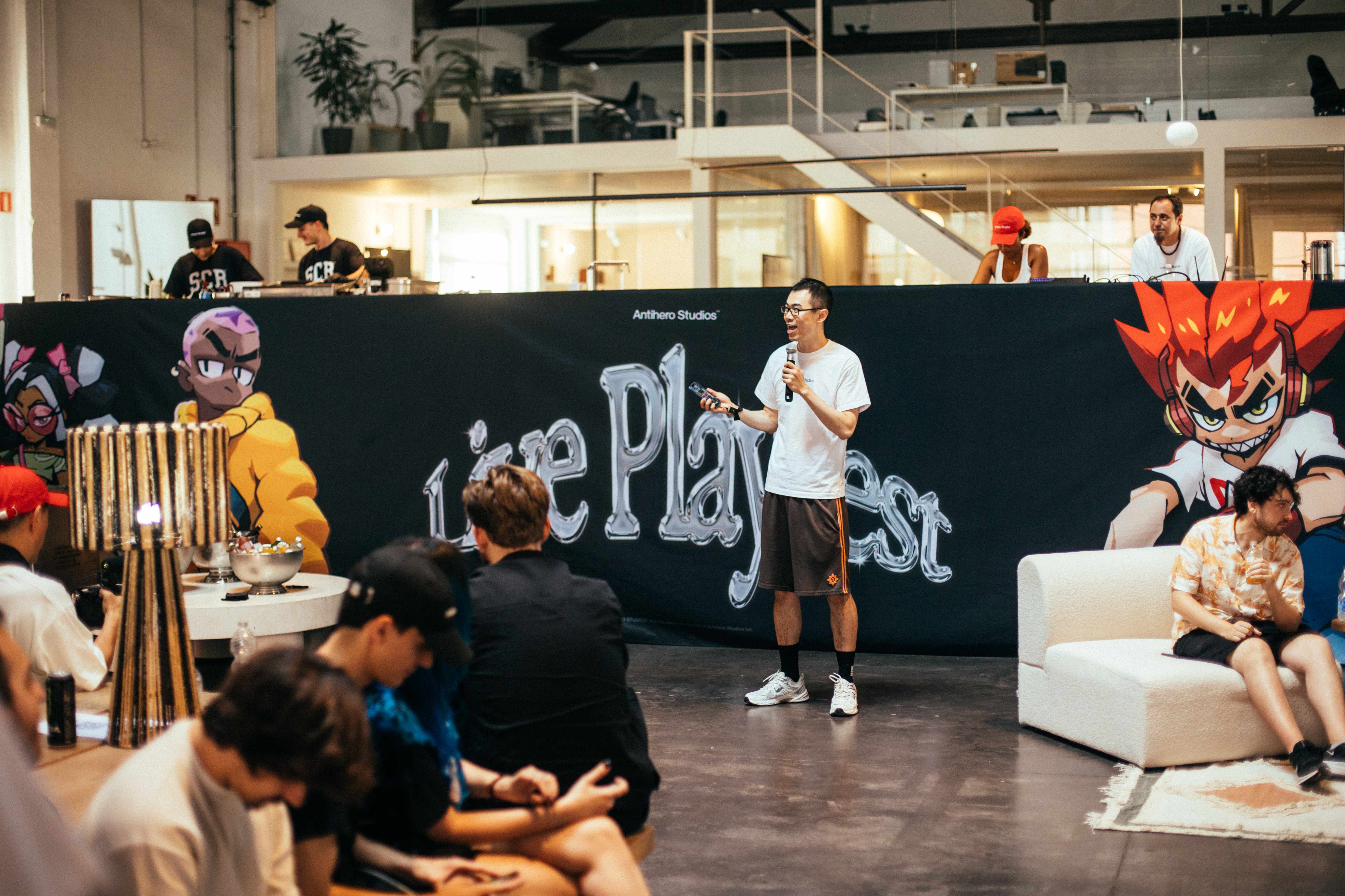 Antihero Studios live playtest event